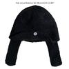 Winter Warm Knit Hat for Women Girl Button EarFlap Beanie Hat Outdoor Activity Scarf Cap Windproof Headwear Pullover Hat