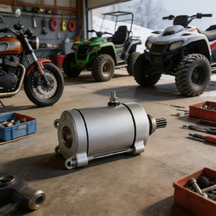 Premium Starter Motor for Motorcycle ATV Snowmobile Models Universal Eletrical Engine Starter Motor