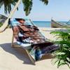 Shadow Reaper: Eternal Battle beach towel beach Portable for travel quick-drying swim towel Absorbent bath towel Outdoor pool towel printing Comfort