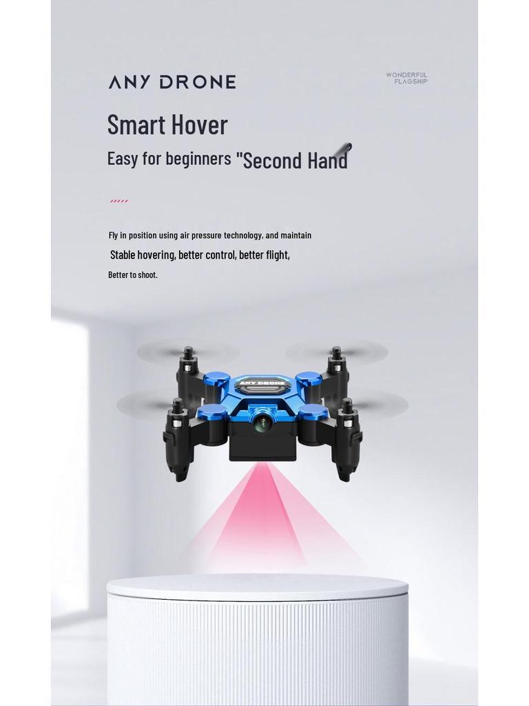 Mini Folding HD Drone: Remote-Control Quadcopter for Kids