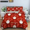 3D Print Fashion Merry Christmas Bedding Set Boys Girls Twin Queen Full Size Duvet Cover Pillowcase Bed Adult Bedroom