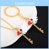 Cardcaptor Sakura Character Pendant With Alloy Material And Multilayer Chain For Gift Ideas