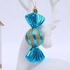 Electroplated Plastic Christmas Tree Candy Ornaments
