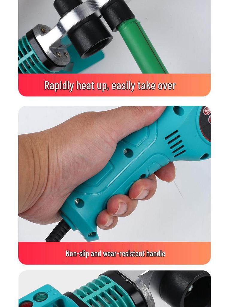 PPR PE Hochleistungs-Digitalanzeige Heißschweißwerkzeug mit einstellbarer Temperatur für Installateure