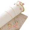 Vielseitiges Schmuckset mit fünfblättrigem Kleeblatt: Halskette, Ohrringe und Handschmuck – 5-teiliges Glücksblumen-Design für Damen