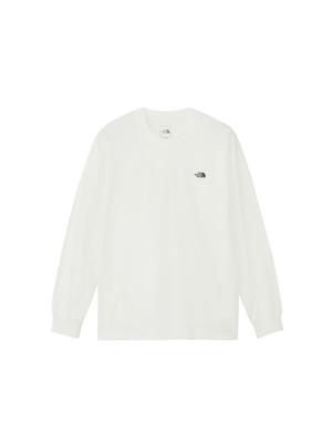 The North Face FD Nuptse Cotton Long Size Tee, Off-White, Sleeve, L/S