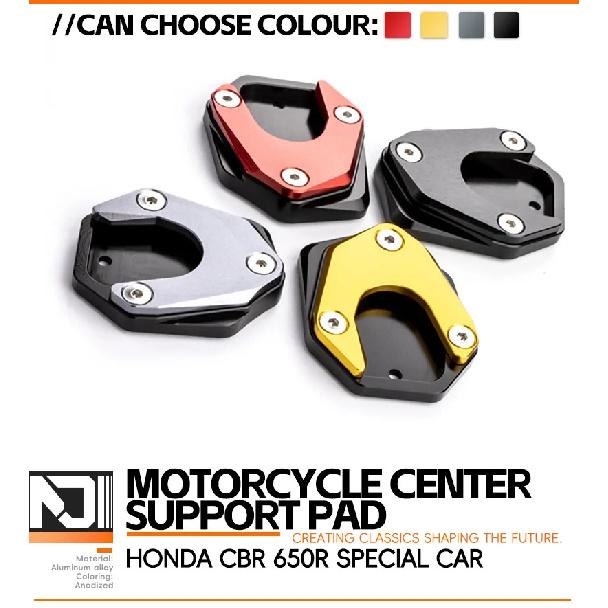 For Honda CBR650R 500R CB 650R 300R 500X 2018-2023 Motorcycle Accessories Kickstand Foot Side Stand Enlarger Extension Pad Plate