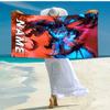 Personalized customized proof beach towel with World of Warcraft pattern - soft, absorbent,quick-drying,perfect swimming,camping&bathing
