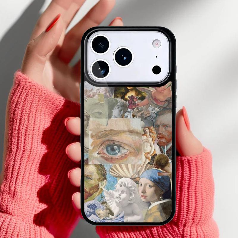 Renaissance art Painting Phone Case for iPhone 17 Air 16e 15 14 13 Pro Max Back Cover for 12 11 Pro Coque