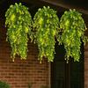 SimulatIion Eucalyptus Flower Wall Mounted Flowers Plant Wedding Decoration Outdoor Garden Home Decoration Hanging Basket