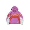 Li Ning Color Block Letter Half Zip Hooded Jacket Women Jackets Roland-Purple AFDR016-2