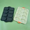 8 Grids Non-stick Siliconen Cakevorm Franse Broodvorm Hittebestendige Burger Muffin Pan Lade Cupcake Keuken Diy Bakvorm