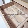 Acrylic Adjustable Drawer Dividers for Underwear and Socks Storage, Free Combination