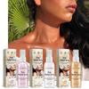 Jaysuing Körper-Schimmer-Spray Nachtclub Party Haut Schlüsselbein Highlighter Mehrfarbiges Glitzer-Spray