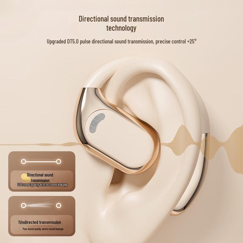 Bkayp M76 Open-Ear Ear-Hook Bluetooth Sports Headphones