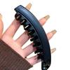 Vintage Leopard Print Banana Hairpin Ponytail Twist-up Clip for Displaying Hair Volume At The Back of The Head - Clip