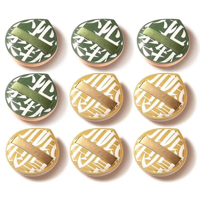 

9 шт., супермягкие косметические пуховки, набор спонжей для макияжа, пуховка для женщин, корейские инструменты для красоты, аксессуары