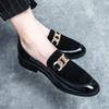 Men’s Suede Pointed Toe Slip-on Loafers - Trendy Casual Shoes