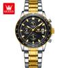 OLEVS TY705 Men's Watches Chronograph Stainless Steel Waterproof Business Multi-functional Original Exclusive Wristwatch for Men