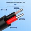 DC5521/5525 Male-Female Connector Power Extension Cord with Round Head Charging Cable