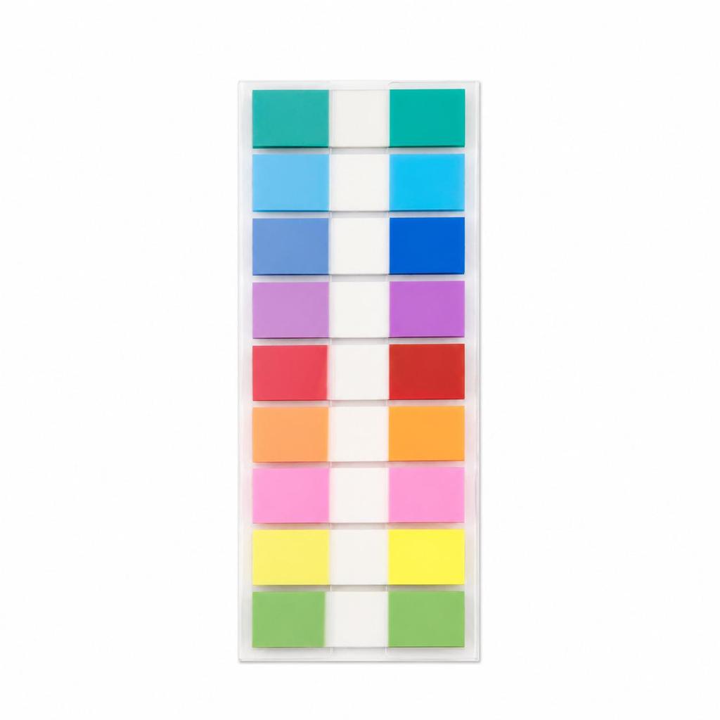 Waterproof Writable Sticky Note Labels - Portable Index & Memo Stickers