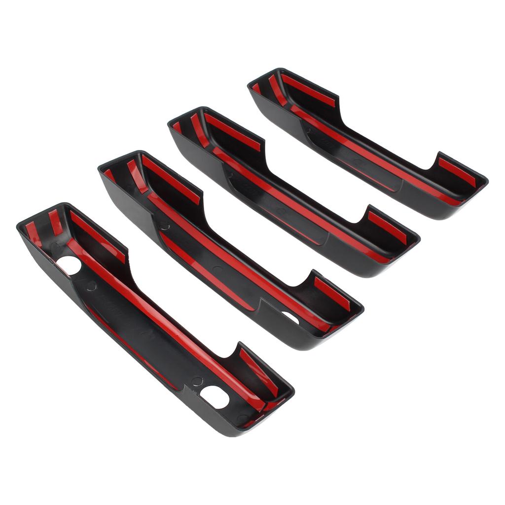 Exterior Door Handle Deocr Cover Trim For Ford F150  Black Accessories