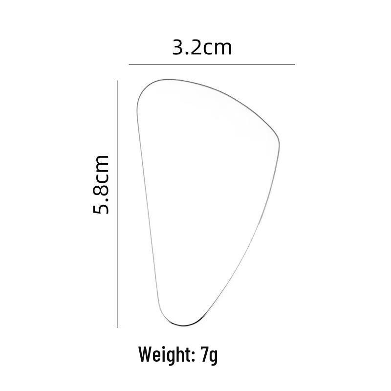 Stainless Steel Gua Sha Scraper: Face & Body Muscle Relief Tool