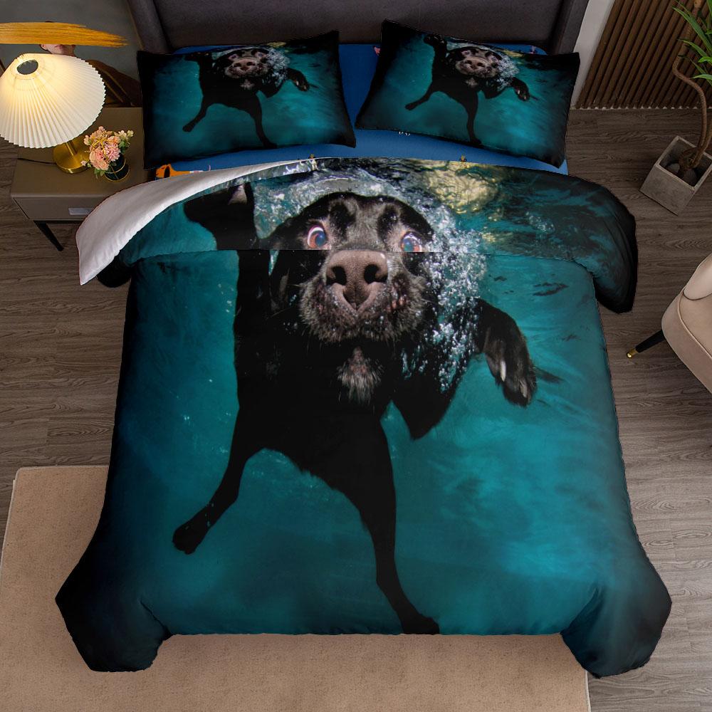 

Comforter Cloudboi Dog Art King Queen Double Full Twin Single Size Set Comforter (quilt)-EU Single(135*200cm)3pcs