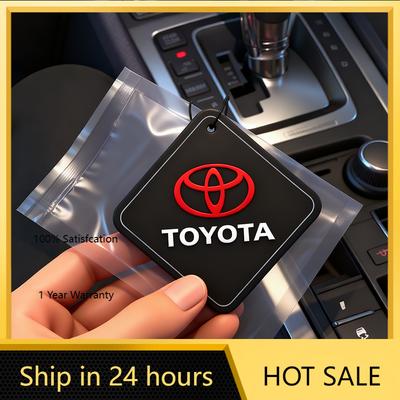 Calotas Pendente de Perfume para Carro Acessórios para Pendurar Purificador de Ar Para Toyota Crown GR Corolla Yaris Aygo Auris Avensis 4Runner Priu