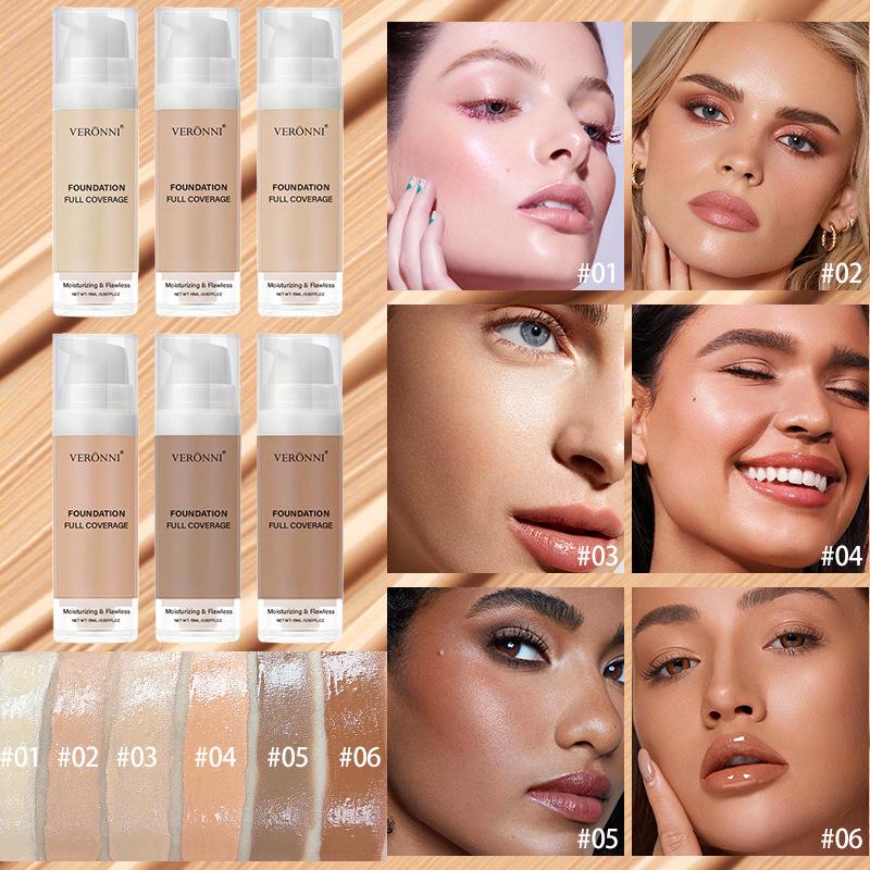 White Foundation Liquid: Skin Tone Correcting & Eye Brightening COS Blender