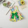 Vestido Falda Perro Cachorro Delgado Verano Estampado de Puntos Vestidos para Mascotas Perros Pequeños Yorkshire Chihuahua mascotas Ropa vestidos para perros