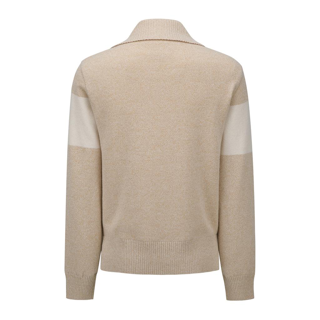 ANEW GOLF W Big Collar Half Zip-Up Pullover_Le