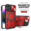 iPhone 17 Magnetic Shockproof Rotating Stand Case