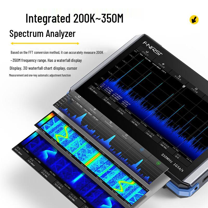 FNIRSI DPOS350P 4-in-1 Portable Oscilloscope & Signal Analyzer (CN Version)