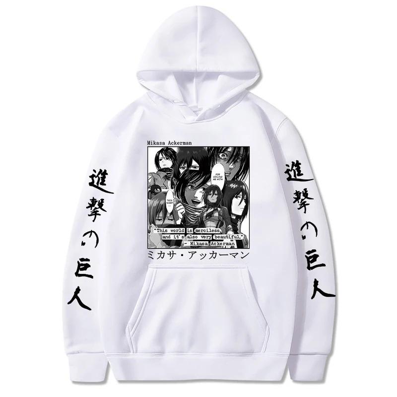 Survey Corps Autumn Winter Printed Men's Hoodie Hoody Y2K Clothes Vintage Fashion Unisex Long Sleeve Pullovers