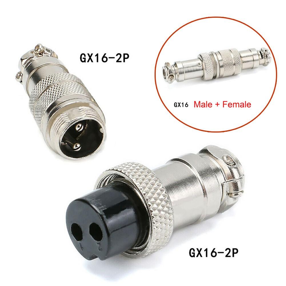 GX16 2Pin/3/4/5/6/7/8Pin Aviation Plug Male & Female Metal Connector Plug Socket