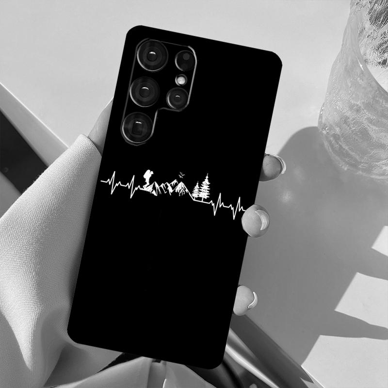 Nature Mountain Peaks For Samsung Galaxy S23 S22 Ultra S21 S20 FE S8 S9 S10 Note 10 Plus Note 20 Ultra Phone Case