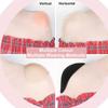 4Pairs Silicone Shoulder Pads Soft Breathable Invisible Removable Prevent Slip Self Adhesive Shoulder Pads for Women Men