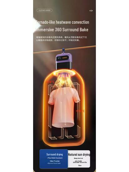 Portable Foldable Air Dryer for Travel or Home Use