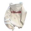 Season Hooded Fleece Thickened Sweater Male Trend Male Season Teen Hoodie Female Ins