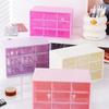 Stofdichte Bureau Lade Organizer met Meerdere Vakken Draagbare Opbergdoos Voor Sieraden Cosmetica En Bureau Diversen