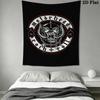 Motrhead Wall Tapestry Aesthetic Wall Hanging Printed Fabric Blanket Decorative Tapestries for Bedroom Living Room Home Decor