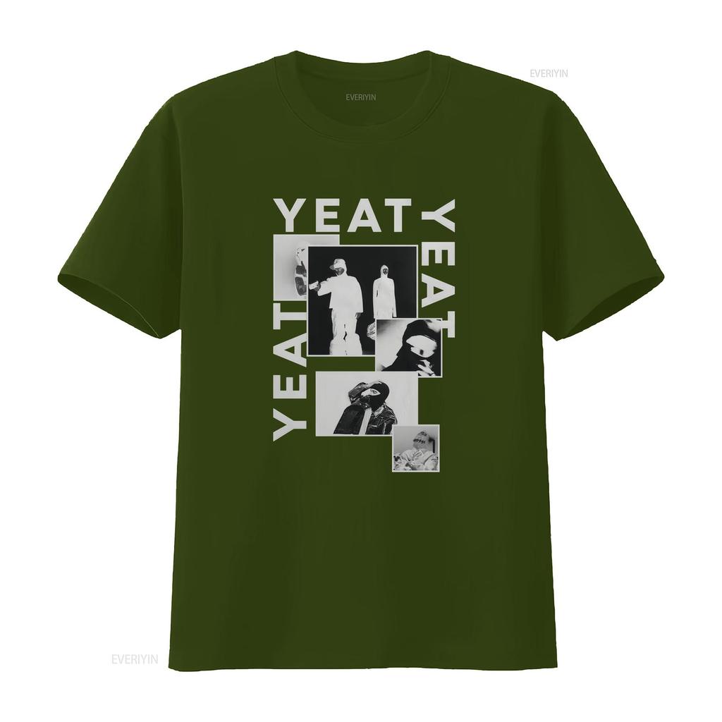 YEAT T Shirt Rapper Merch Uplyfe Nun Id Change Vintage Washed Comfortable Designer Clothes Graphic Slightly Stretched Soft