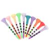 10/20/30 Stück 70/83 mm Golf-Tee mit Kunststoff-Sitzabdeckung und Kopfabdeckung, Serve Golf-Tee-Sitz, Ballhalter, Mischfarbe, Trainingshilfen
