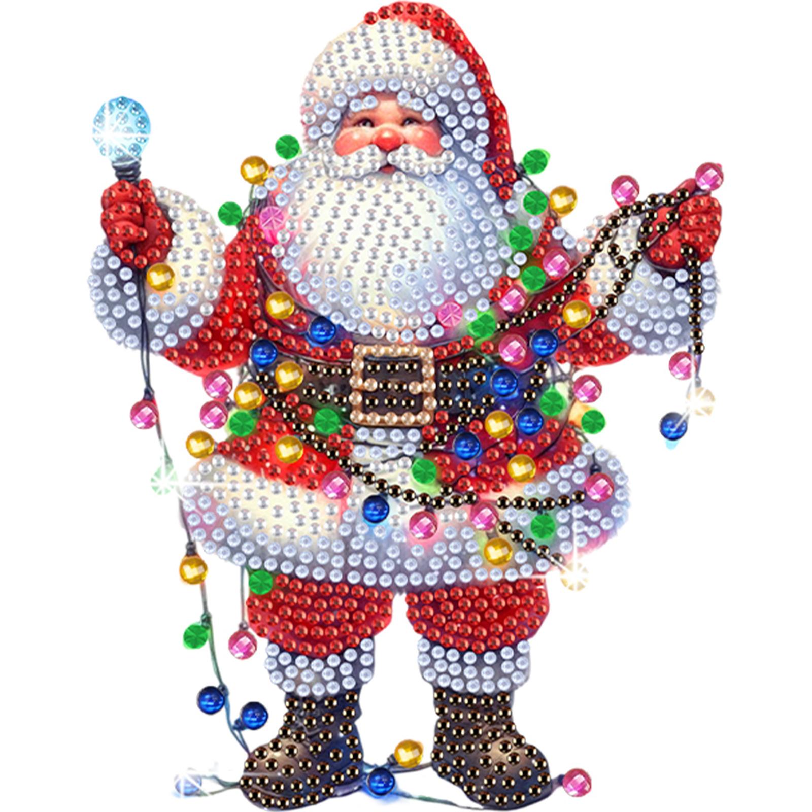 

Acrylic Shaking Head Snowman Table Top Diamond Painting Ornament Kits Diamond Painting Desktop Ornaments Kit Bedroom Table Decor