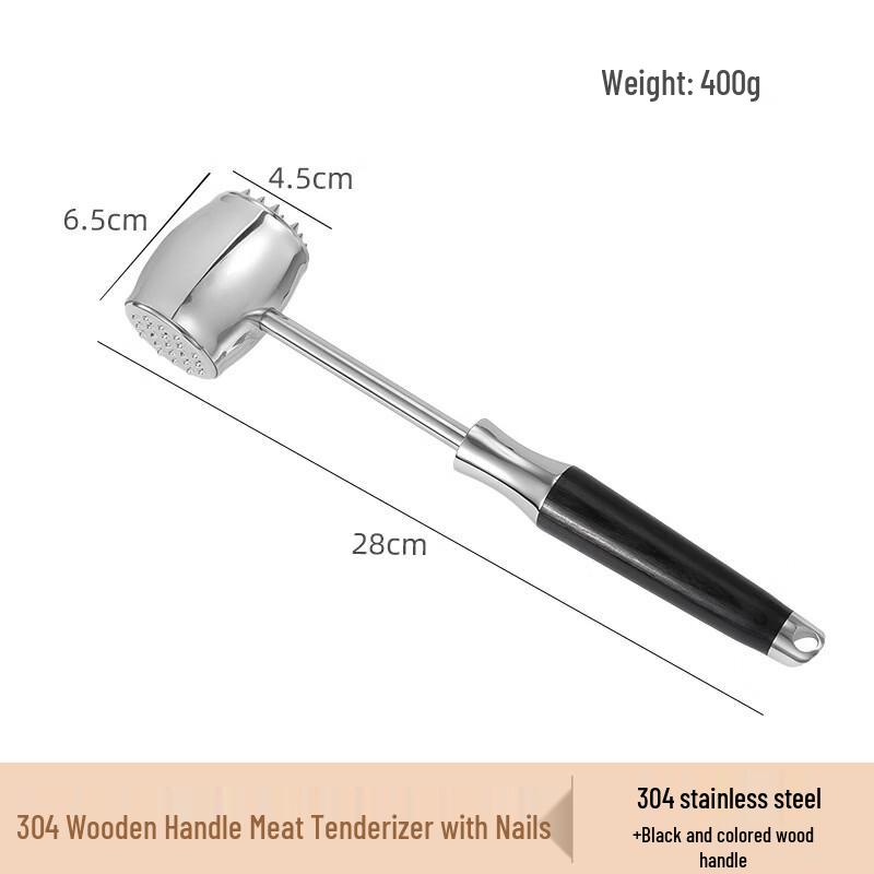 Stainless Steel Meat Tenderizer Hammer