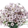 Artificial Flower Bouquet Realistic Living Room Fake Flowers Bunch Scene Layout Home Decor Decorating Accessory