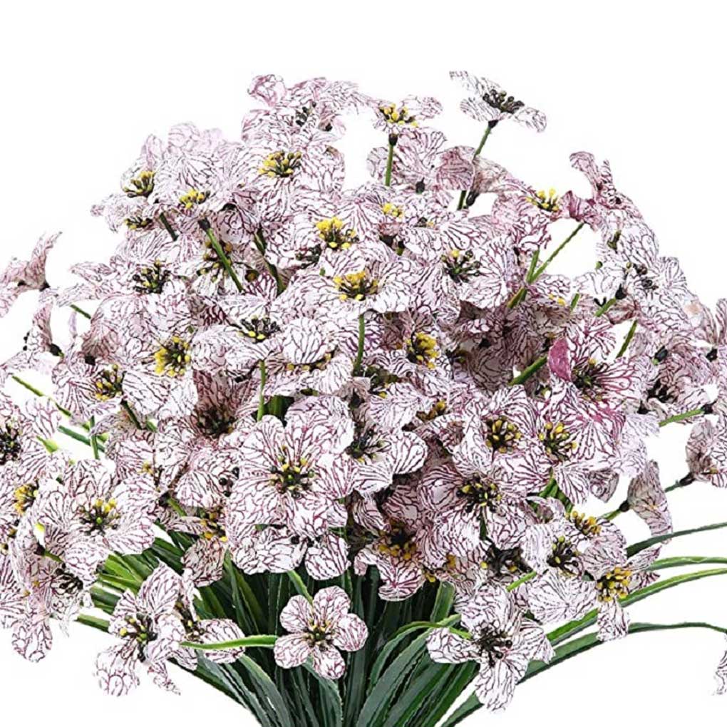 

Букет штучних квітів Яскрава штучна рослина Декорація Садовий орнамент Декор для дому в приміщенні Декоративний реквізит Весільна прикраса white