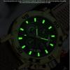 Luxury Fashion Man Watch Waterproof Luminous Chronograph Stainless Steel/Silicone Strap Watches For Men Sports Outdoor Men's Quartz Wristwatch