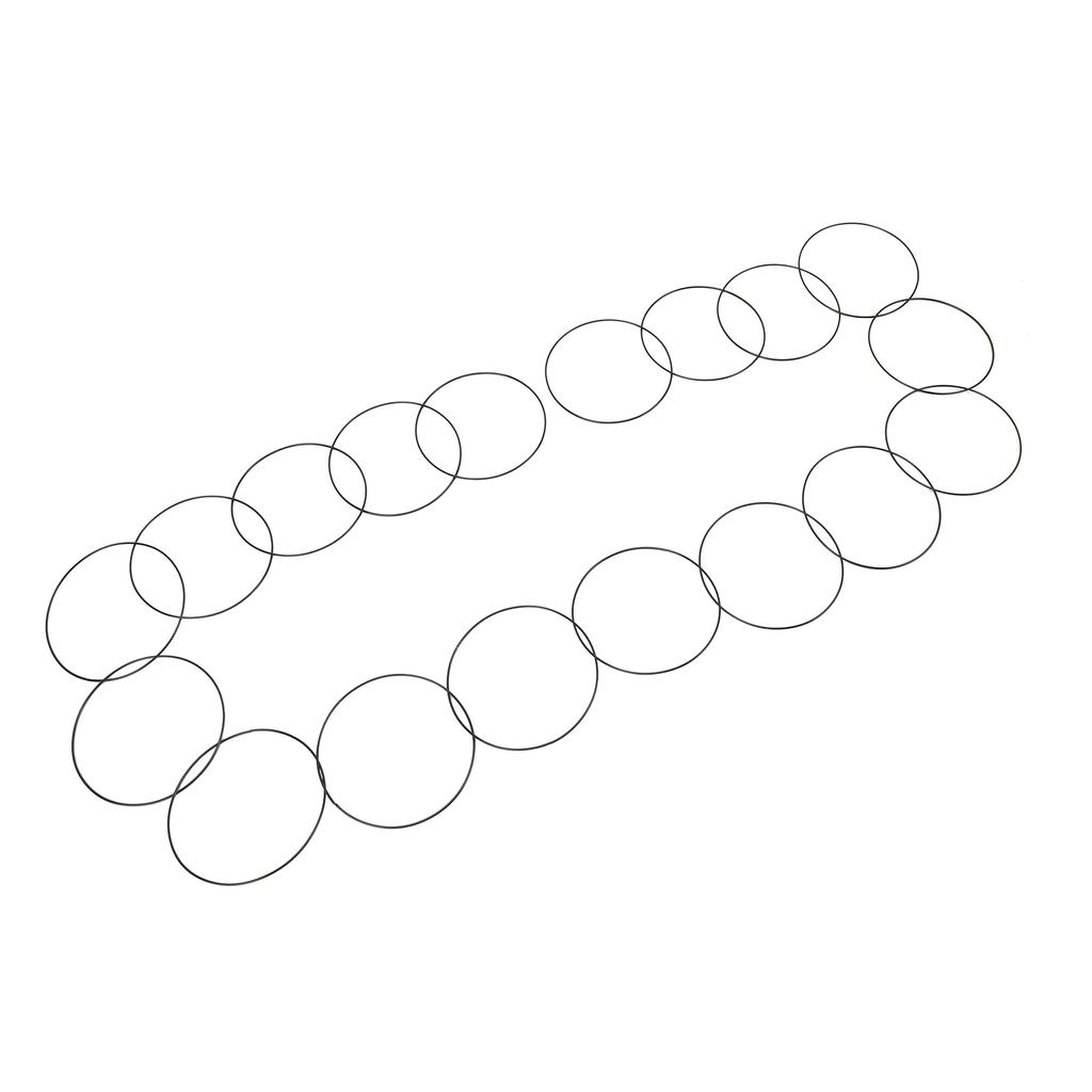 Chain Plant Support Black Stainless Steel Round Wall Chain Plant Vine Support for Climbing Plant Pot